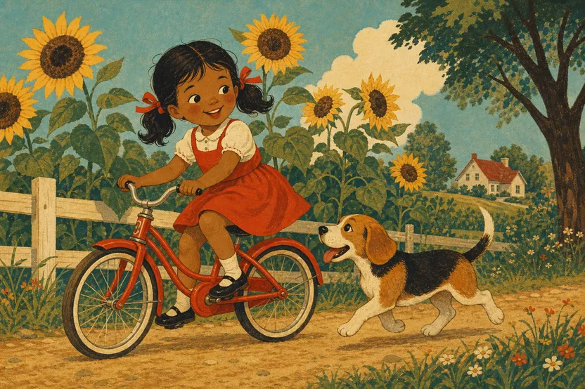 Vintage classic illustration of the sample scene